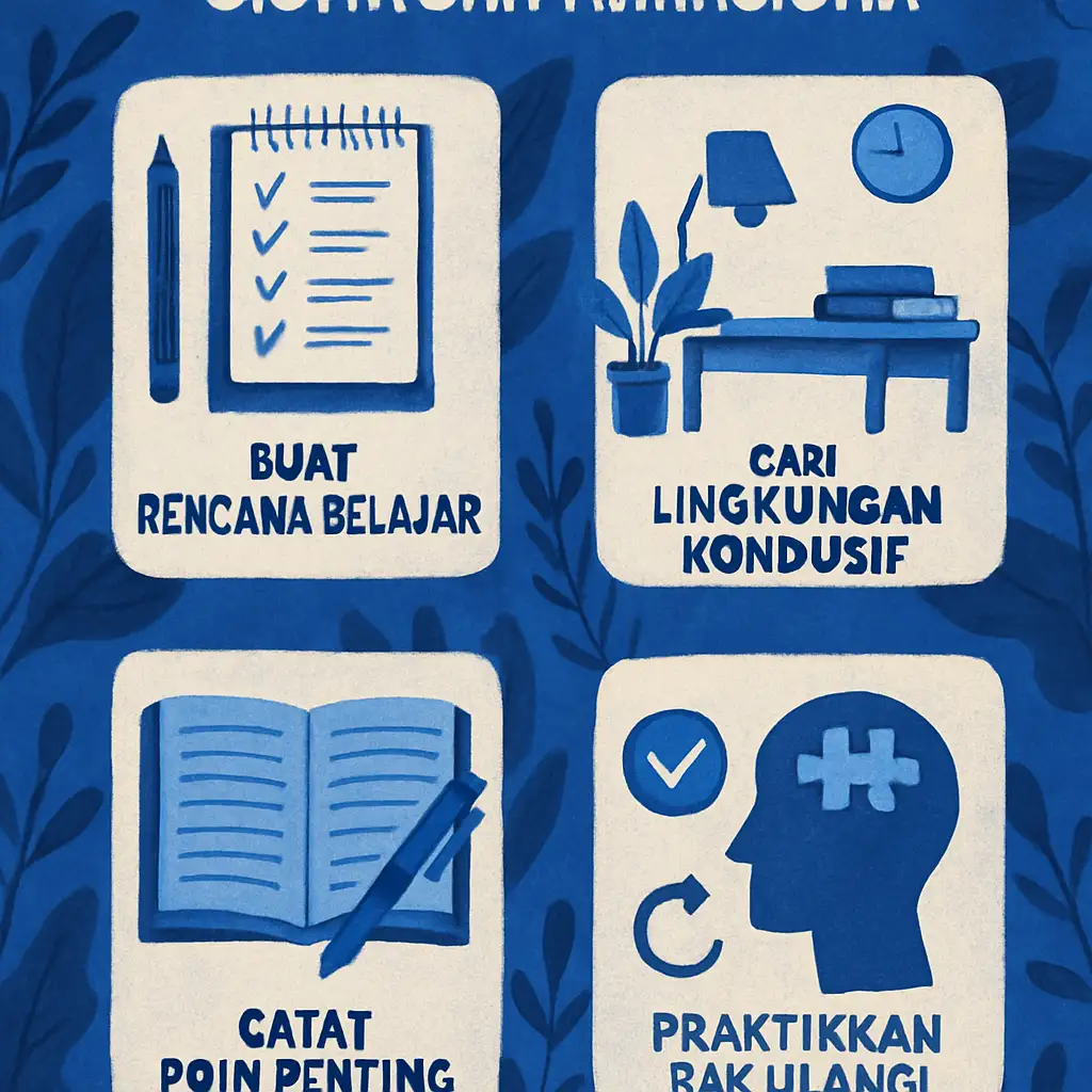 Strategi Belajar Efektif untuk Siswa dan Mahasiswa
